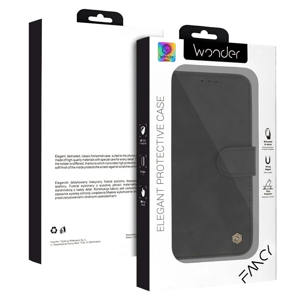 Wonder Fancy futrola za Samsung Galaxy A14 4G/5G crna
