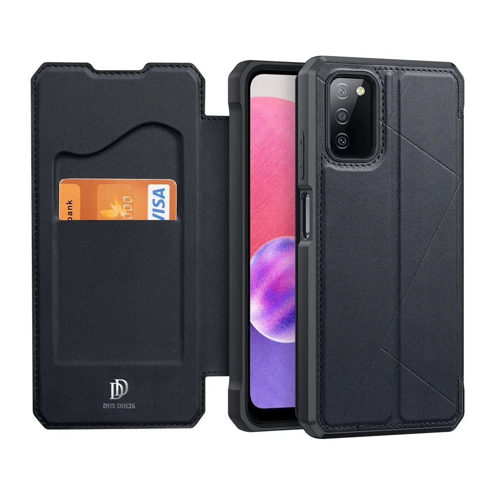 DUX DUCIS Skin X Bookcase futrola za Samsung Galaxy A03s crna