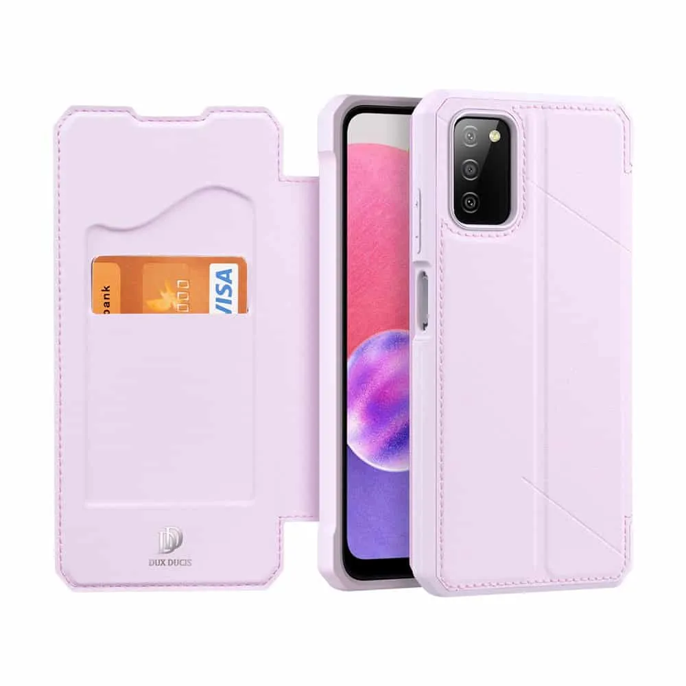 DUX DUCIS Skin X Bookcase futrola za Samsung Galaxy A03s roza