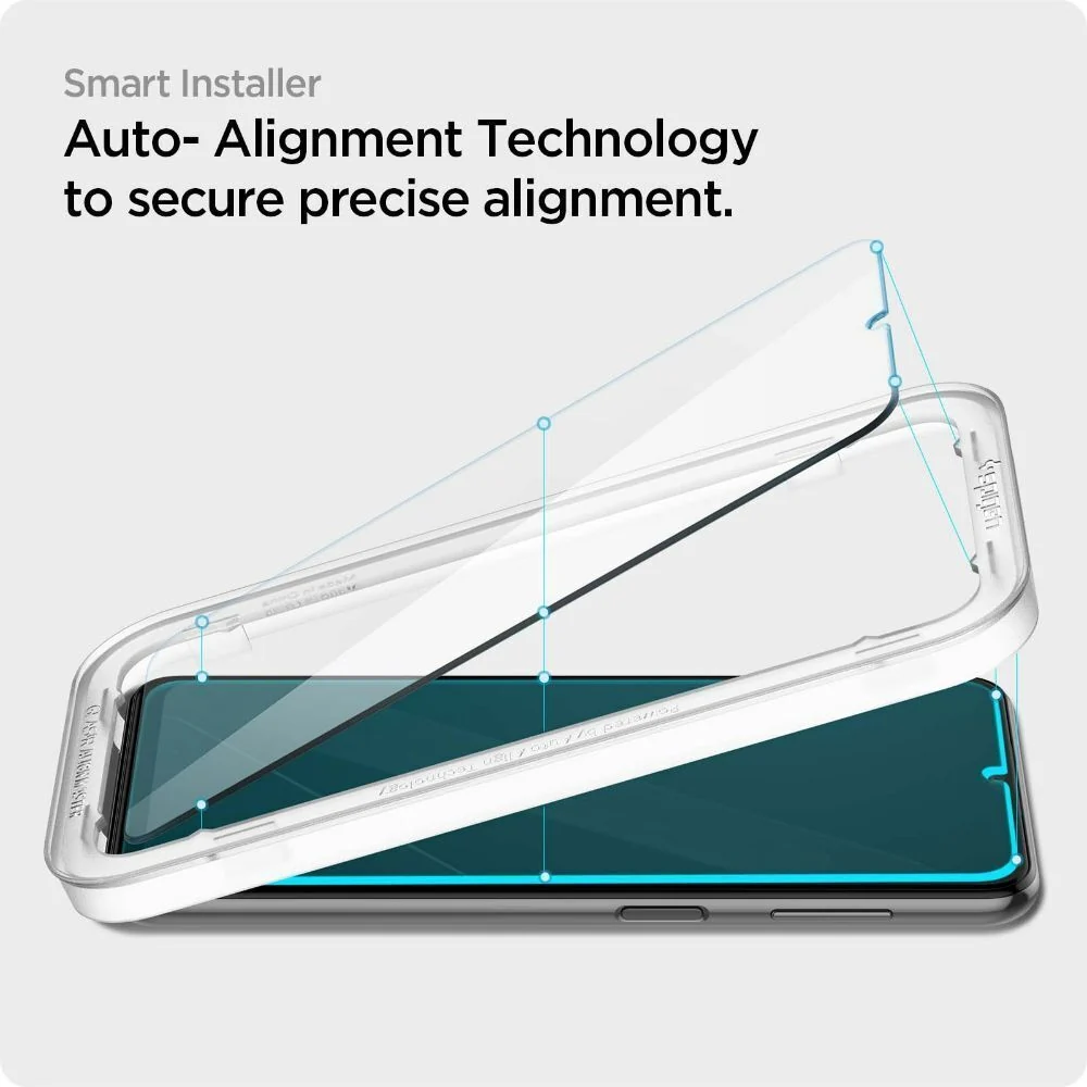 SPIGEN ALM GLAS.TR KALJENO STAKLO 2-KOM PAKET ZA SAMSUNG GALAXY A13 4G / LTE CLEAR