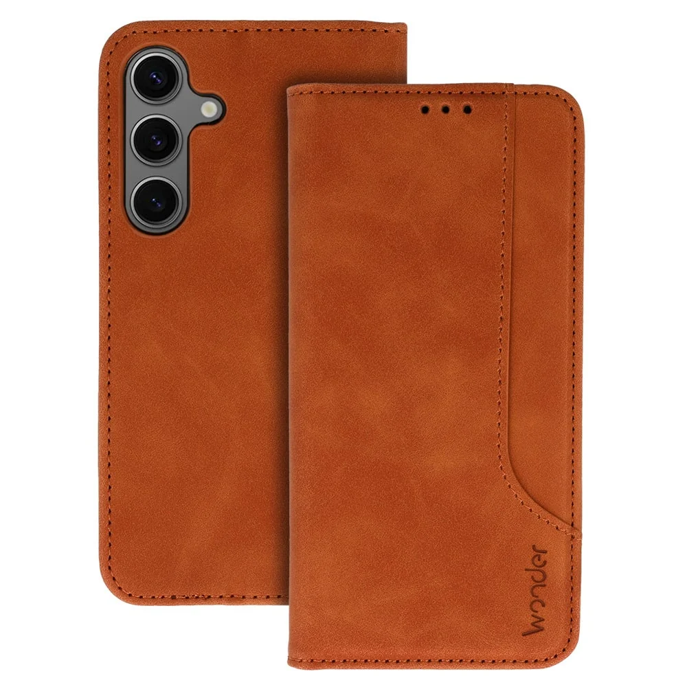 WONDER PRIME PREMIUM PREKLOPNA MASKA ZA SAMSUNG GALAXY A13 5G BROWN