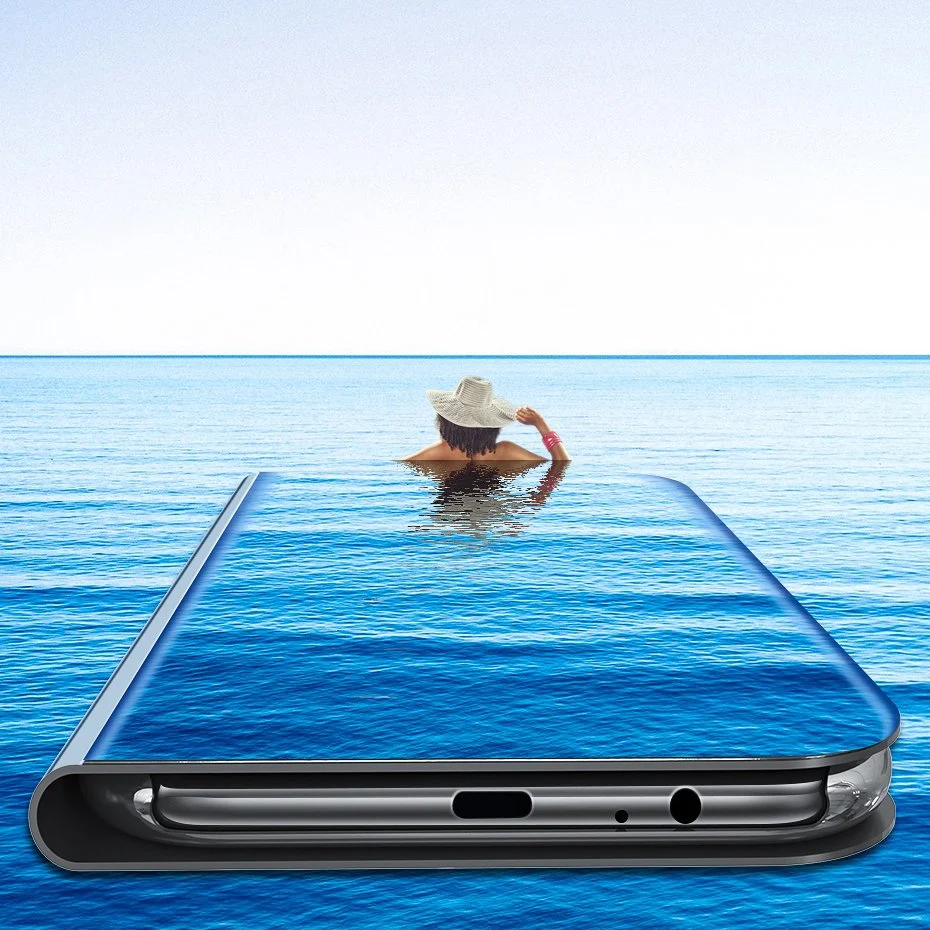 Clear View Case za Samsung Galaxy A20s pink