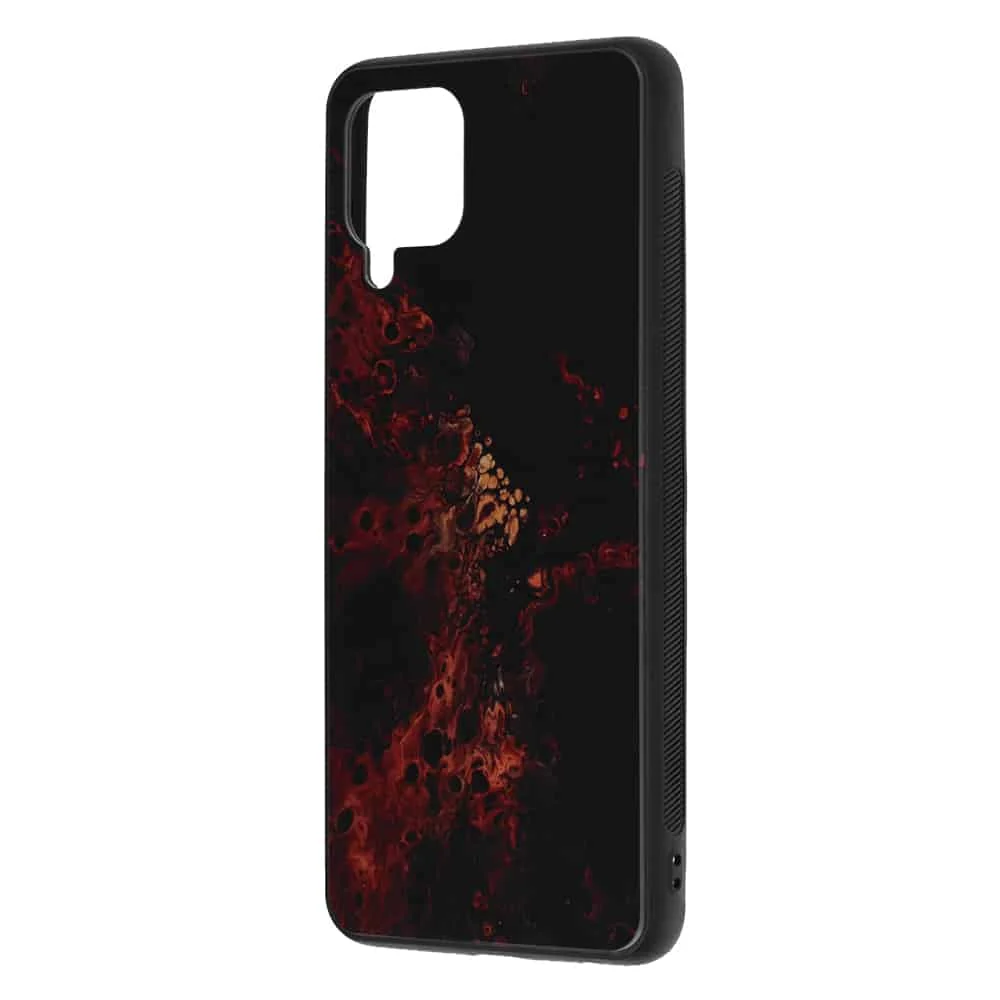 Techsuit Glaze maska za Samsung Galaxy A22 4G Red Nebula