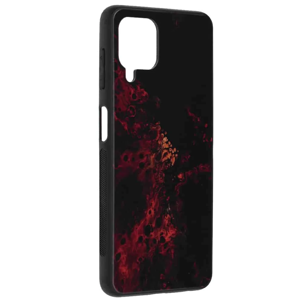 Techsuit Glaze maska za Samsung Galaxy A22 4G Red Nebula
