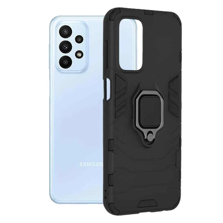 Techsuit - Silicone Shield - Samsung Galaxy A23 4G / A23 5G - Crna