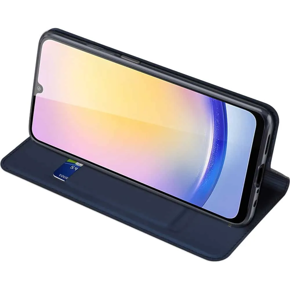 DUX DUCIS Skin Pro – preklopna maska za Samsung Galaxy A25 5G-plava