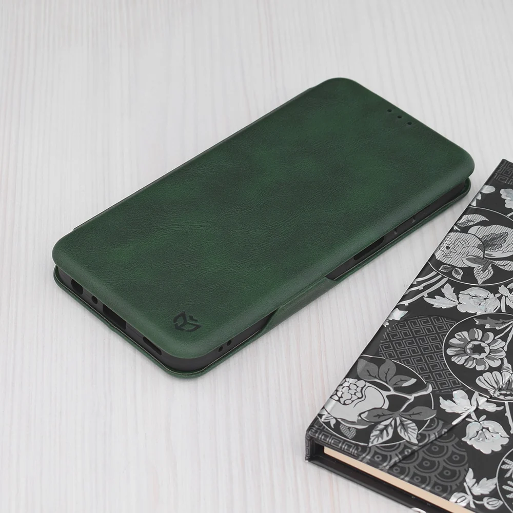 Techsuit Safe Wallet Plus preklopna futrola za Samsung Galaxy A25 5G – tamno zelena