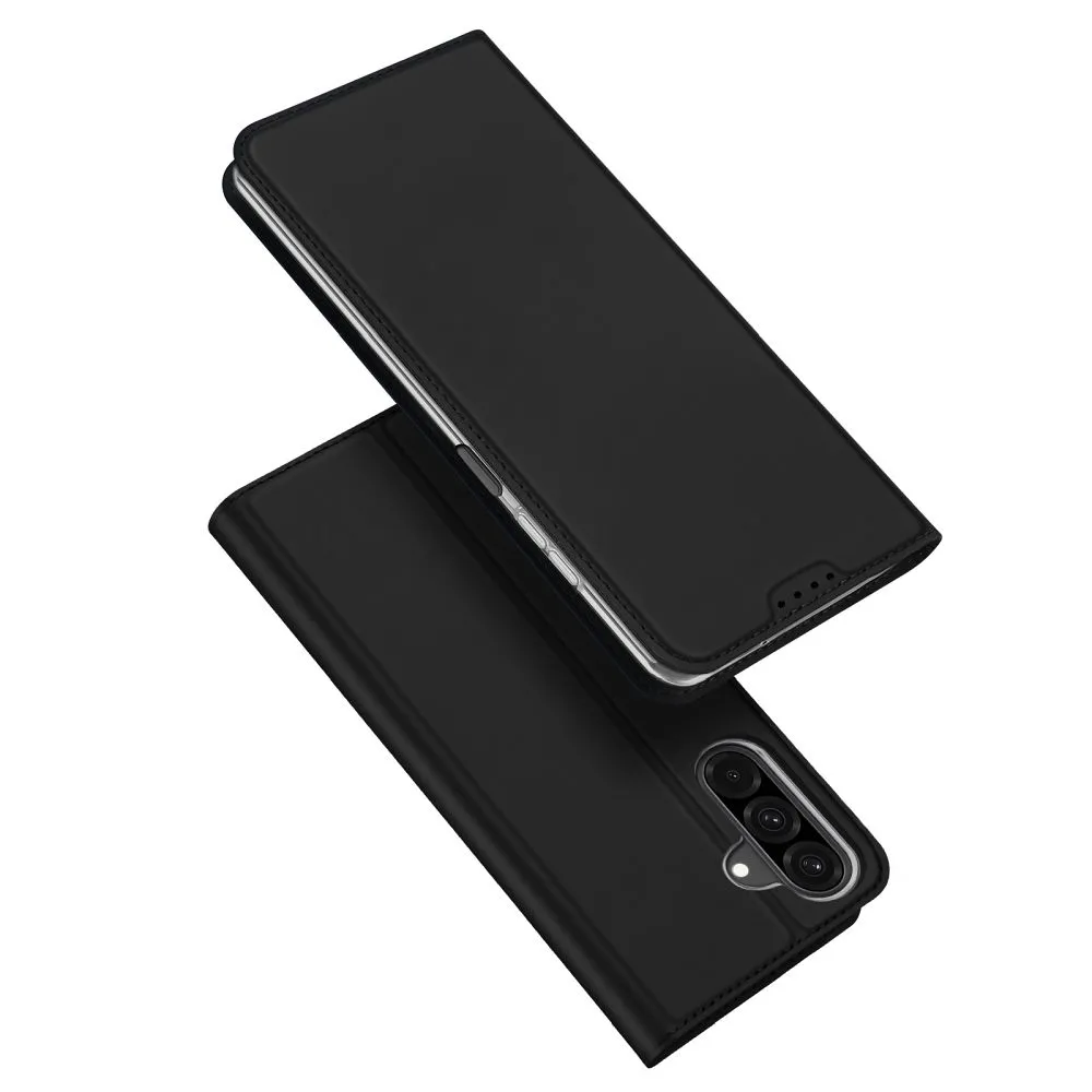 DUX DUCIS Skin Pro – glatka kožna preklopna maska za SAMSUNG GALAXY A26 5G crna