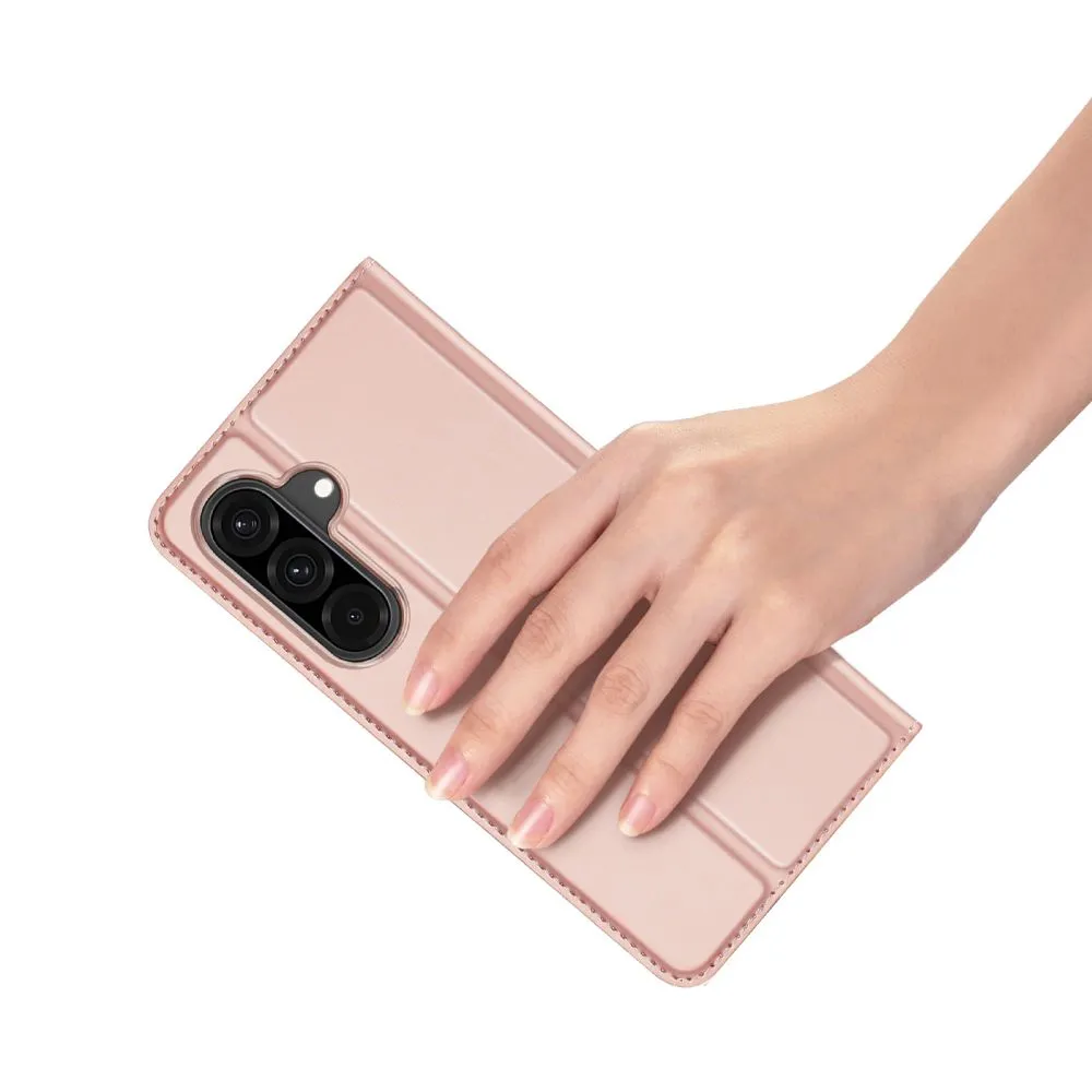 DUX DUCIS Skin Pro – glatka kožna preklopna maska za SAMSUNG GALAXY A26 5G pink
