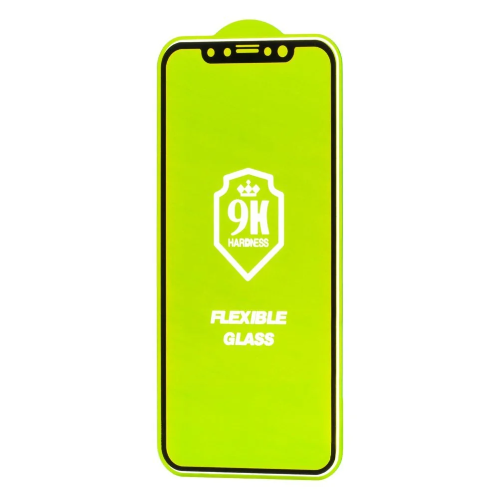 Hibridno Flexi Nano Staklo s okvirom za Samsung Galaxy A50s / Galaxy A50 / Galaxy A30s crni
