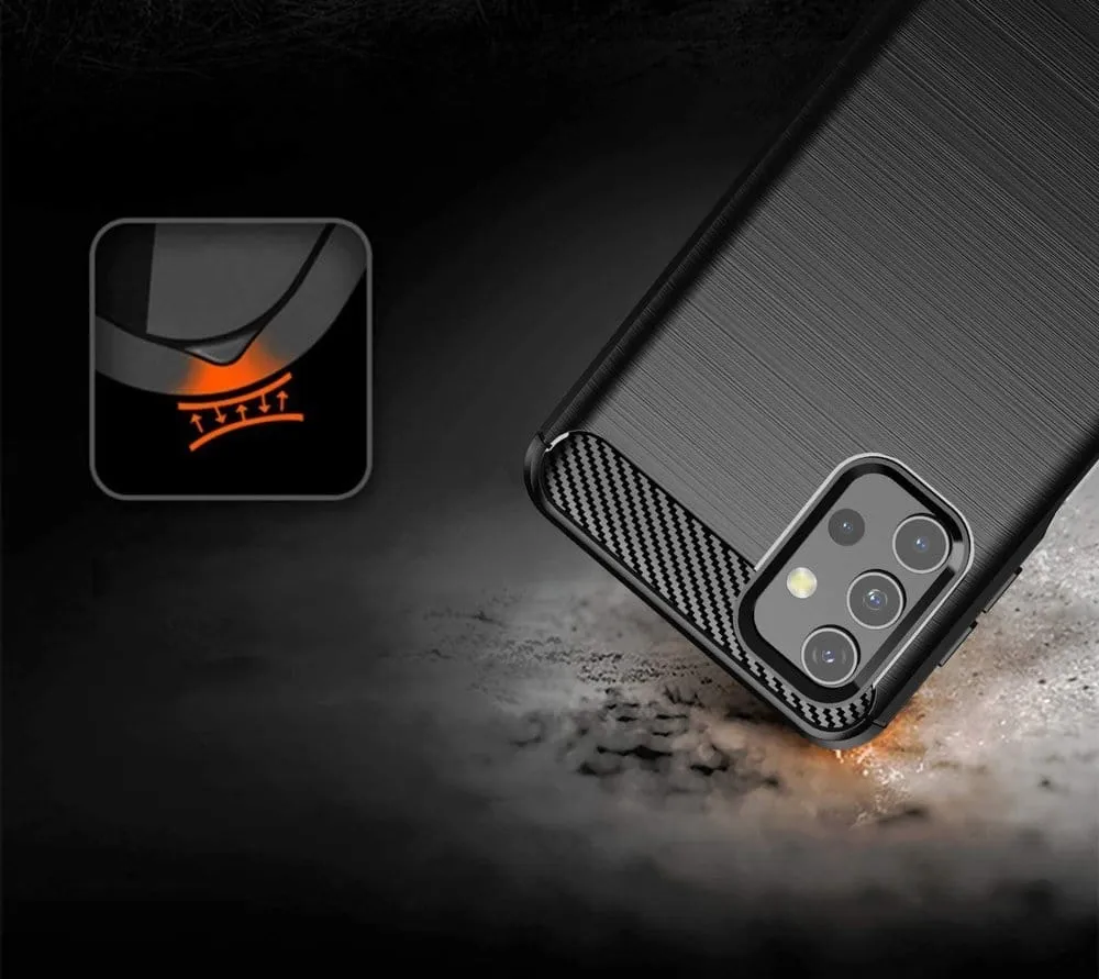 Carbon Case Flexible Cover za Samsung Galaxy A32 4G