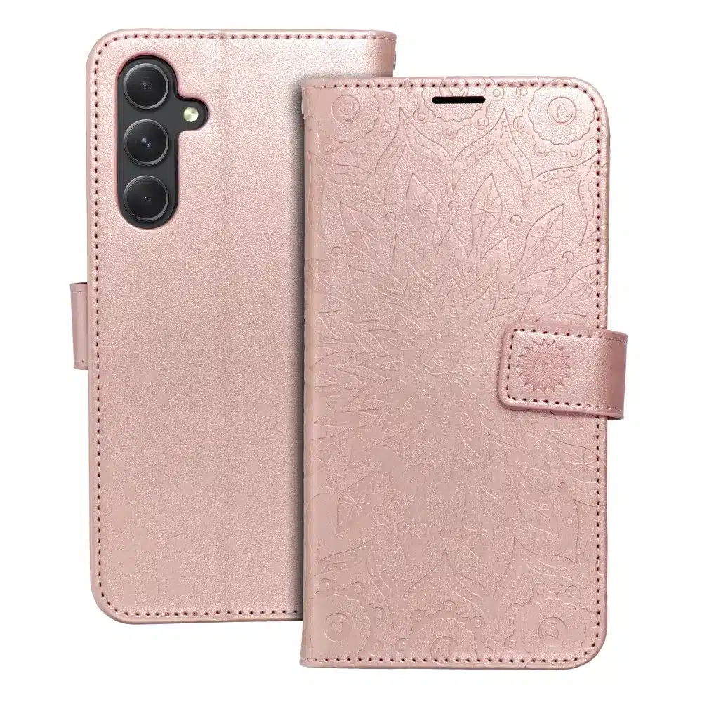 MEZZO Book case za SAMSUNG GALAXY A34 5G mandala rose gold