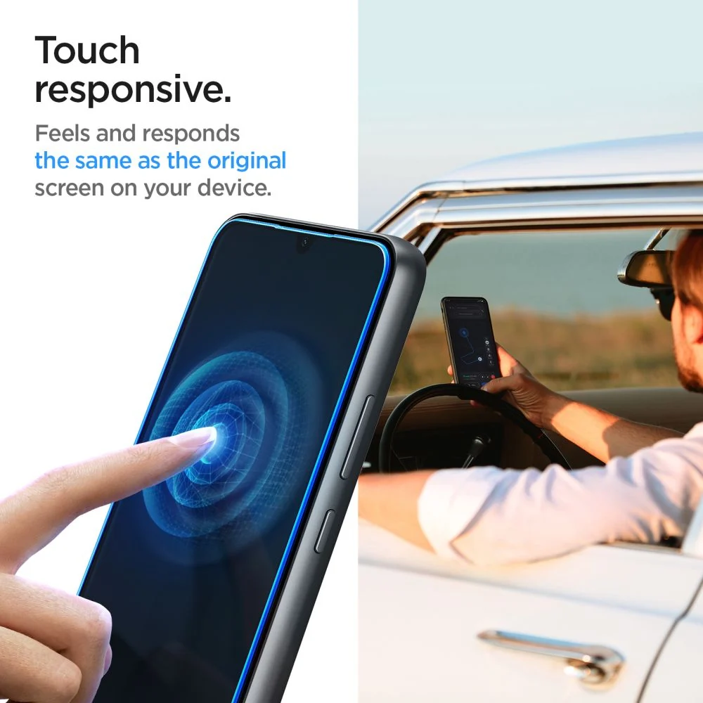 SPIGEN GLAS.TR SLIM KALJENO STAKLO 2-kom ZA SAMSUNG GALAXY A34 5G CLEAR