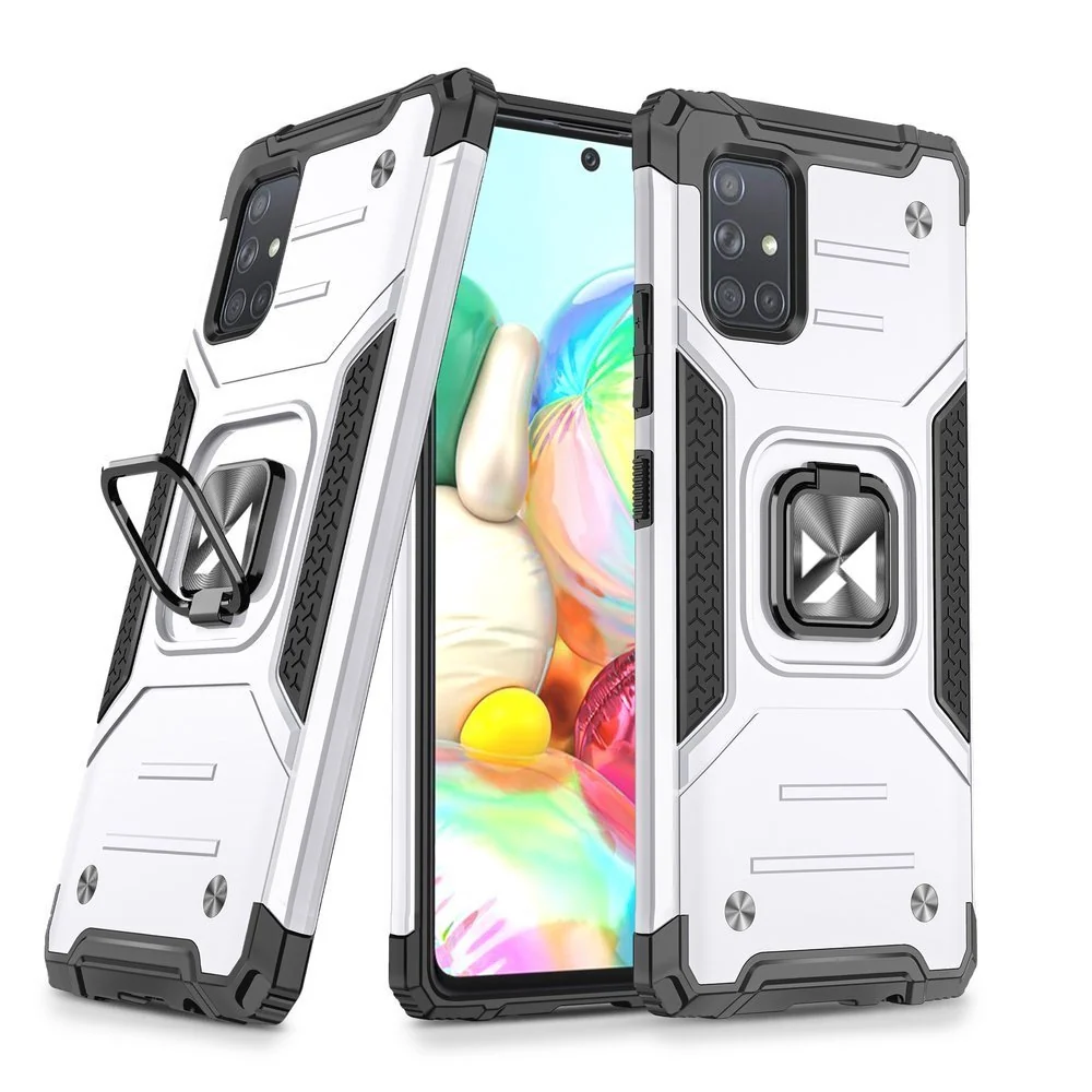 Wozinsky Ring Armor maska s funkcijom postolja i držčem za Samsung Galaxy A71 5G
