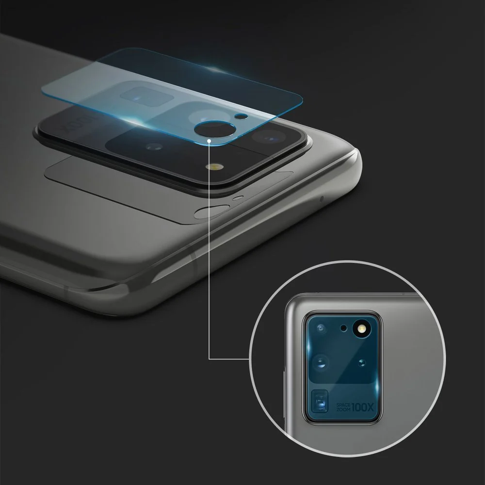 Ringke - IDGL staklo za kameru (3 kom) - Samsung Galaxy S20 Ultra 4G / S20 Ultra 5G - prozirno
