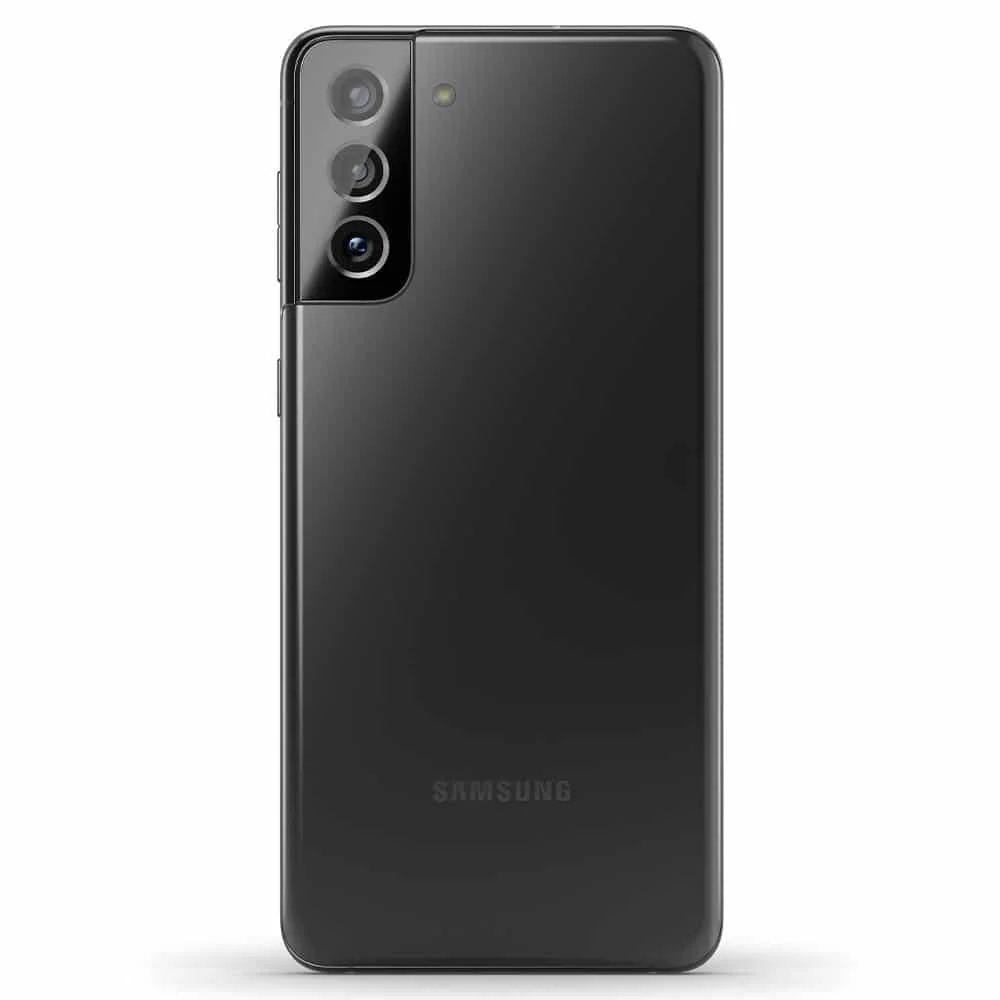 SPIGEN OPTIK.TR KALJENO STAKLO 2-KOM ZA LEĆU KAMERE SAMSUNG GALAXY S21 CRNO