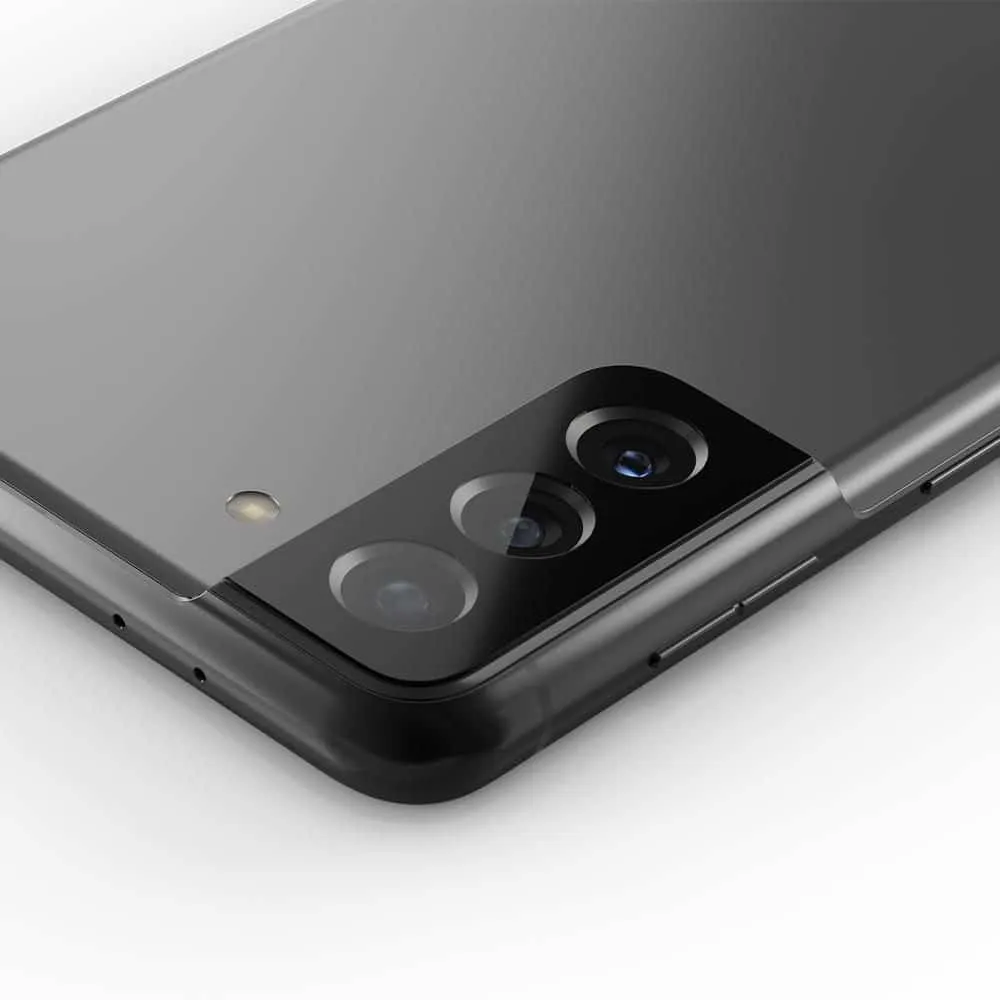 SPIGEN OPTIK.TR KALJENO STAKLO 2-KOM ZA LEĆU KAMERE SAMSUNG GALAXY S21 CRNO