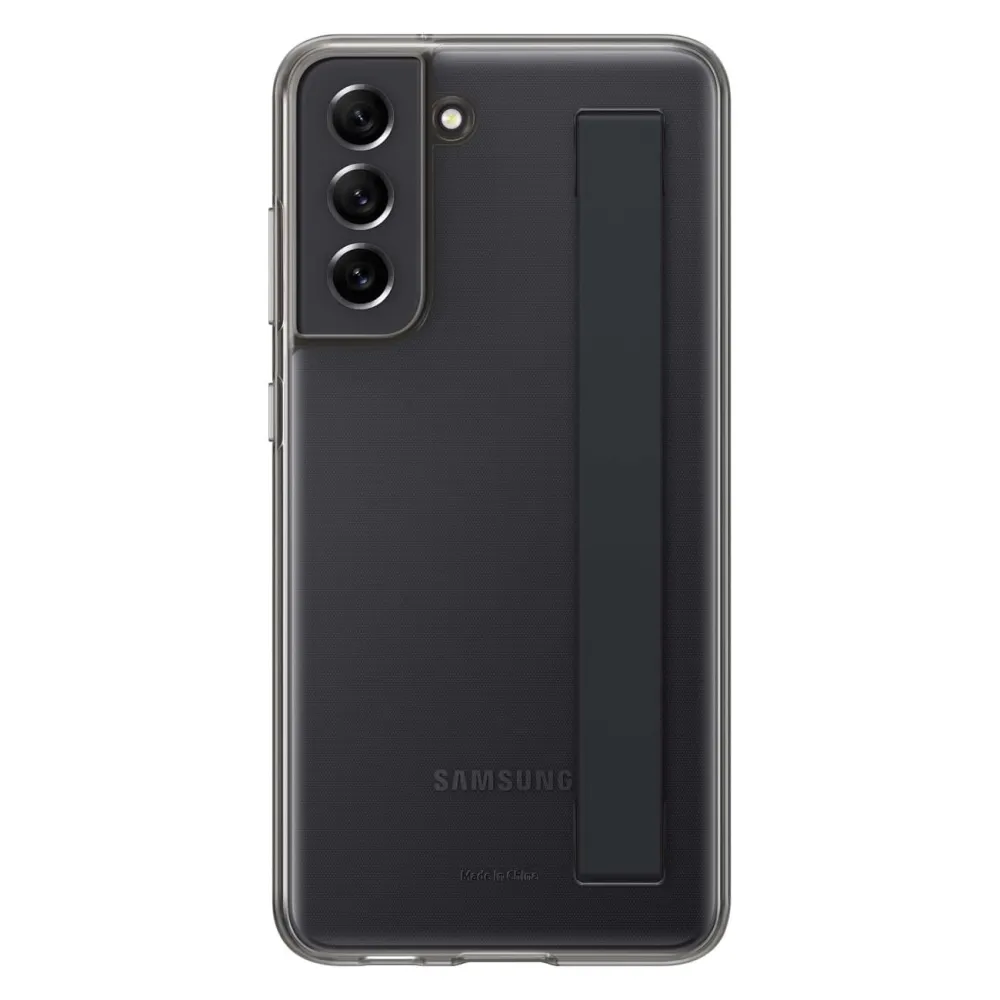 Samsung Original Slim Strap Cover za Galaxy S21 FE Dark Gray