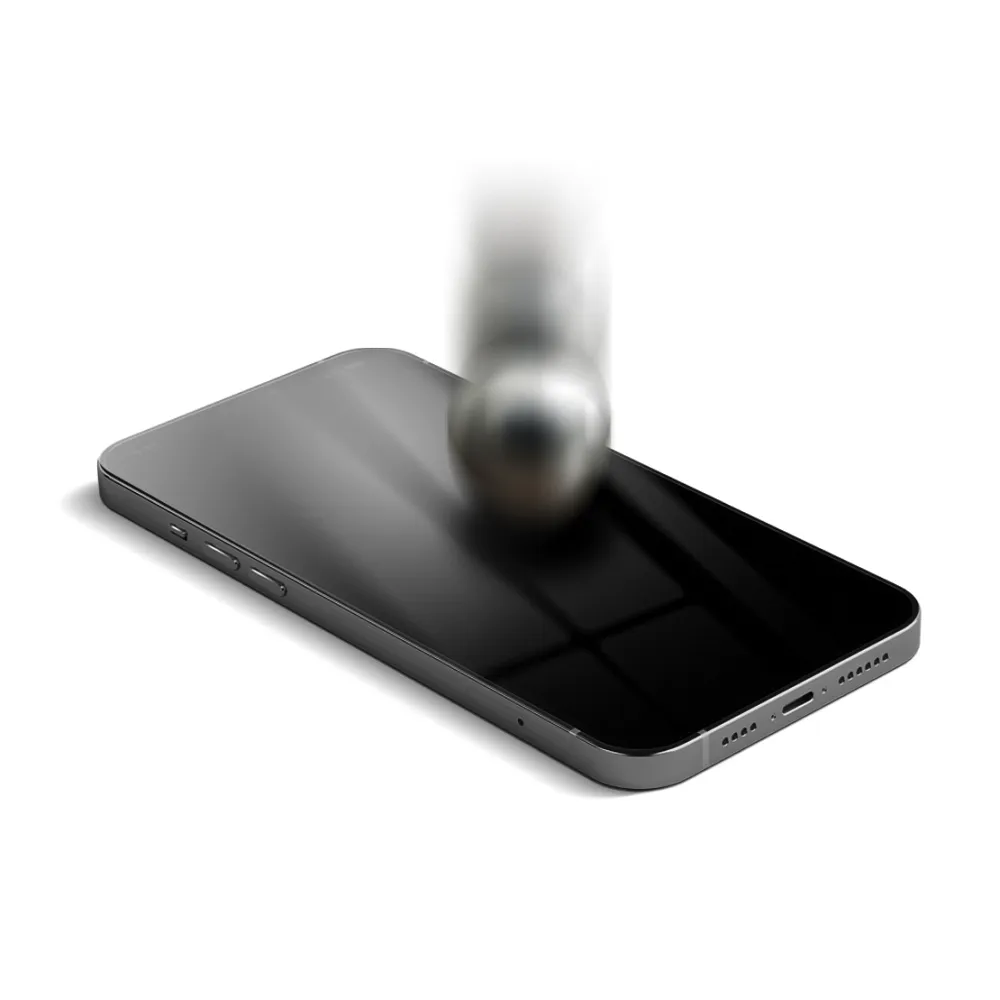 Forcell Flexible Nano Glass 5D za Samsung Galaxy S22 Ultra crni (Hot Bending) radi skener otiska prsta