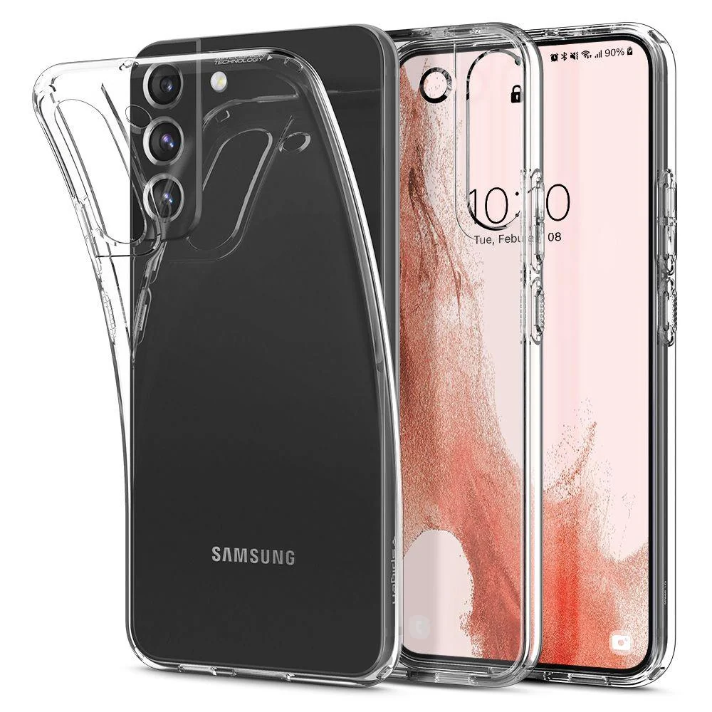 SPIGEN LIQUID AIR ZA SAMSUNG GALAXY S22 - CRYSTAL CLEAR