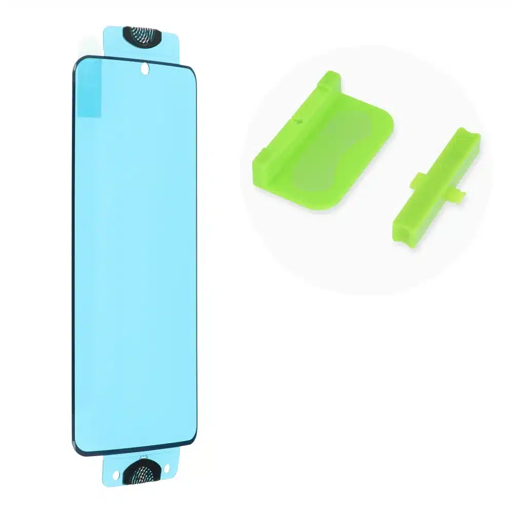 Bestsuit Flexible 5D Full Glue hibridno staklo za Samsung Galaxy S23FE crno (Hot Bending) - radi čitač otiska prsta