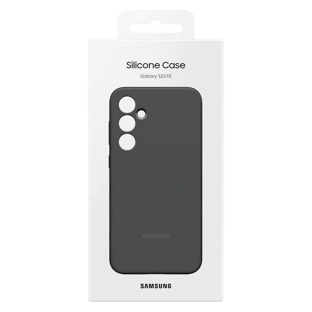 Originalna silikonska maska EF-PS711TBEGWW za Samsung Galaxy S23FE grafit siva
