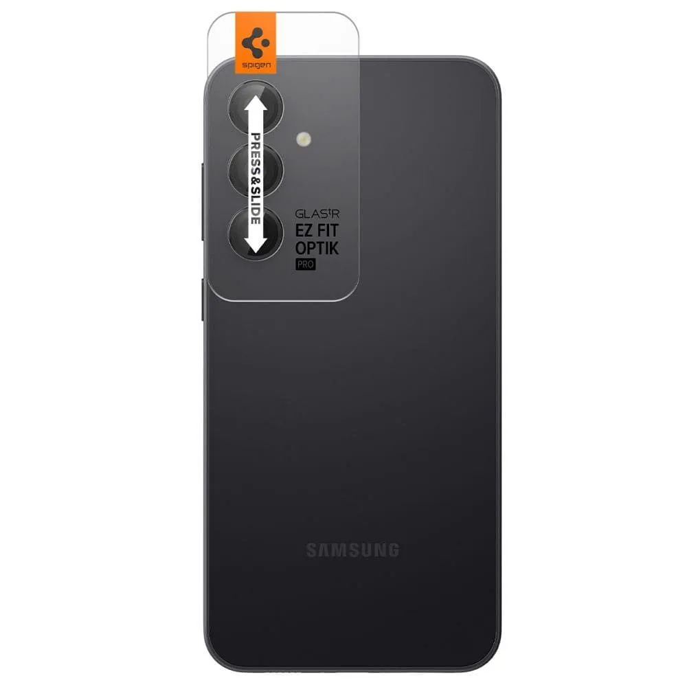 SPIGEN OPTIK.TR EZ FIT Zaštita za kameru 2 kom za SAMSUNG S23 FE crna