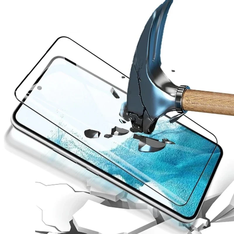 FULL GLUE 6D KALJENO STAKLO ZA SAMSUNG GALAXY S24 PLUS BLACK (SA OTKLJUČAVANJEM OTISKOM PRSTIJU)