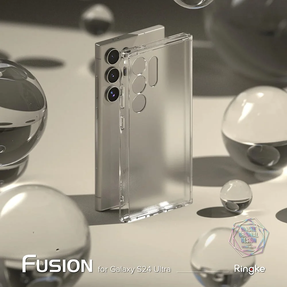 Ringke Fusion maska za Samsung Galaxy S24 Ultra – mat prozirna