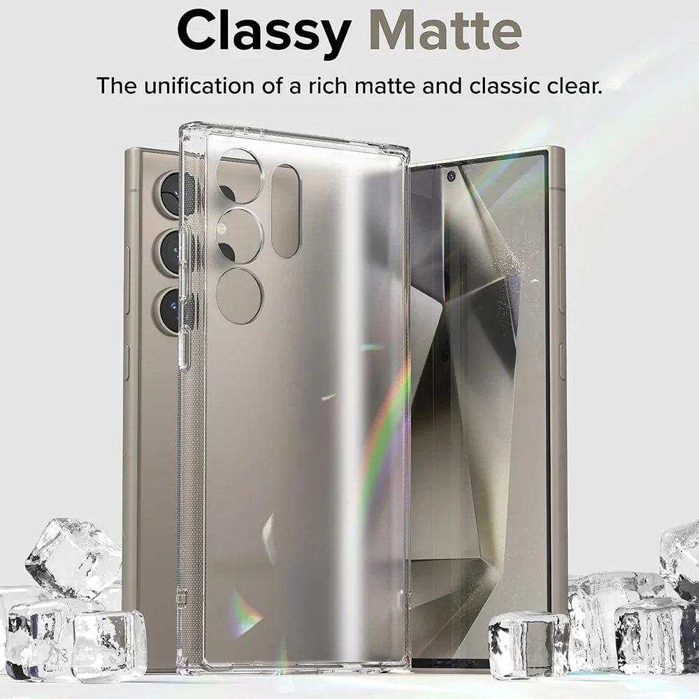 Ringke Fusion maska za Samsung Galaxy S24 Ultra – mat prozirna