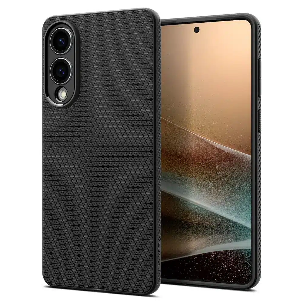 SPIGEN LIQUID AIR ACS09420 futrola za SAMSUNG S25 Edge mat crna