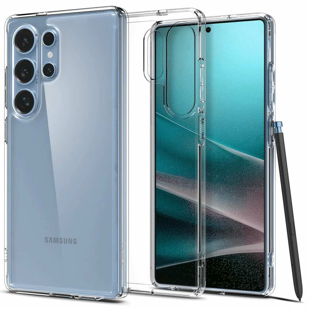 SPIGEN Ultra Hybrid maska ACS08961 za Samsung Galaxy S25 Ultra - Crystal Clear