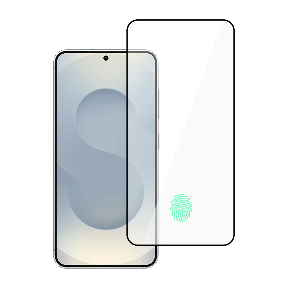 Kaljeno staklo Tel Protect 10X HD Titanium za Samsung Galaxy S25 (s otključavanjem otiskom prsta)