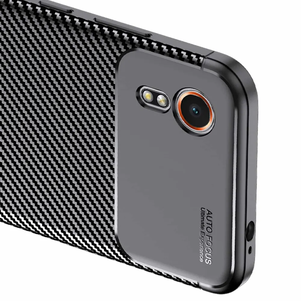 Techsuit – CarbonFiber maska za Samsung Galaxy Xcover7 – crna