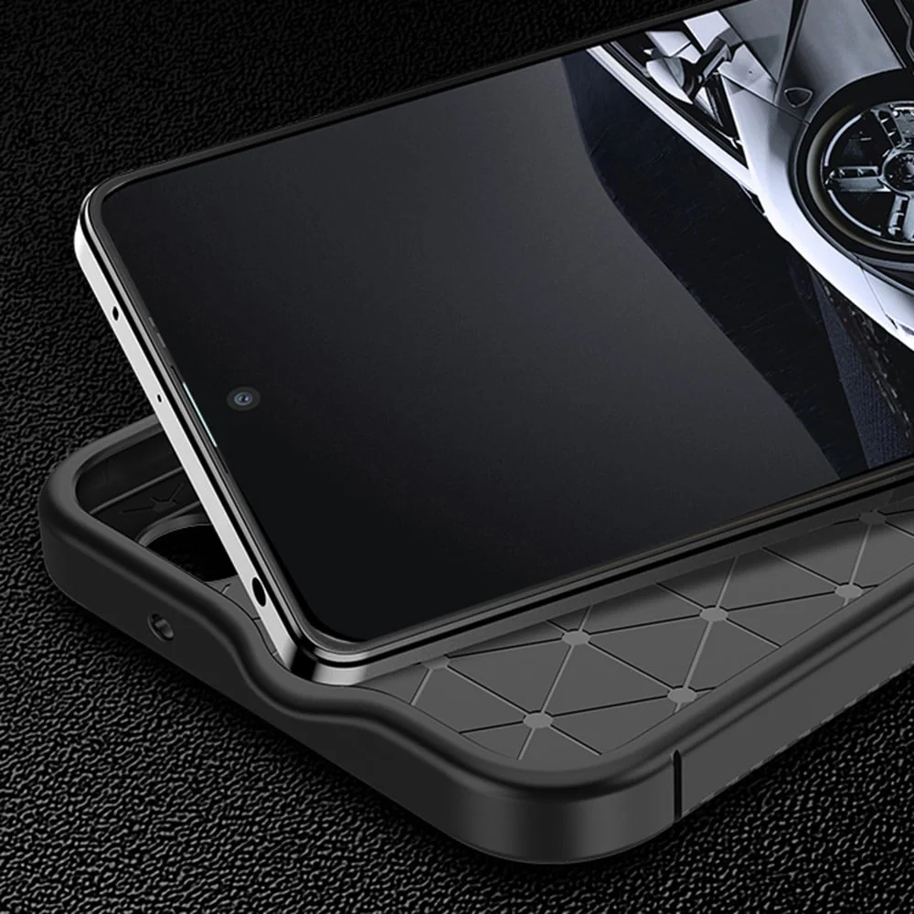 Techsuit – CarbonFiber maska za Samsung Galaxy Xcover7 – crna