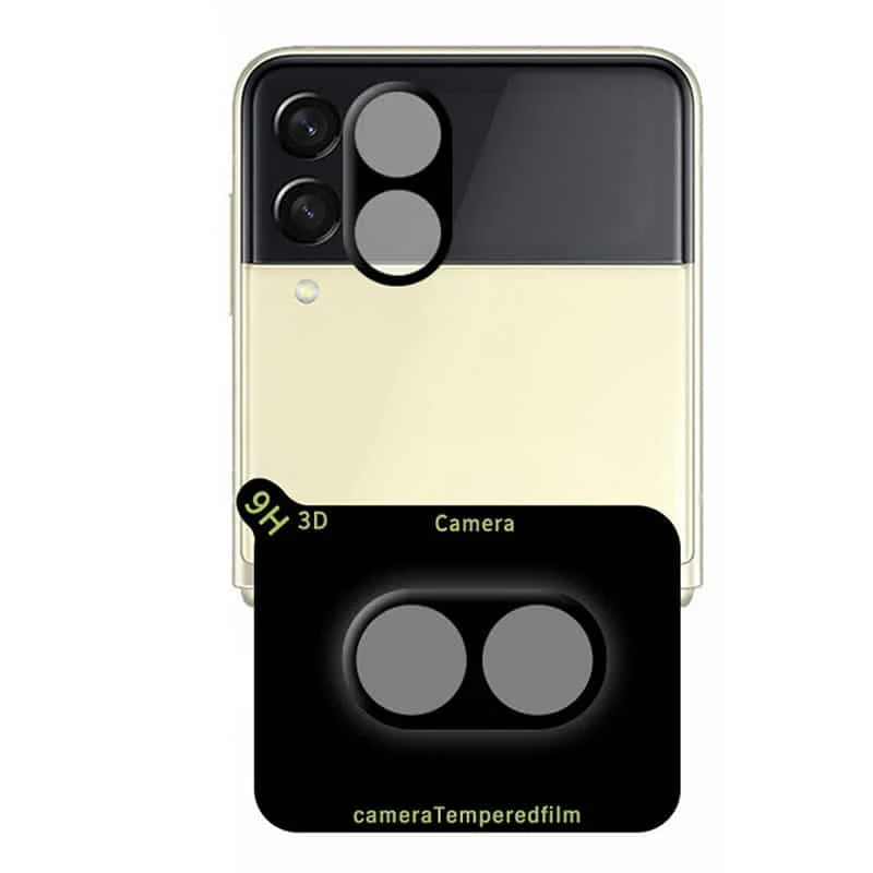 MOCOLO - Silk HD PRO staklo za kameru - Samsung Galaxy Z Flip 3 5G - crno