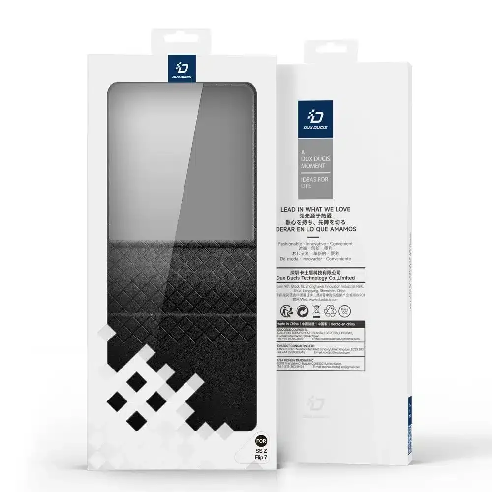 DUX DUCIS maskica BRIL za SAMSUNG GALAXY Z Flip7 5G crna