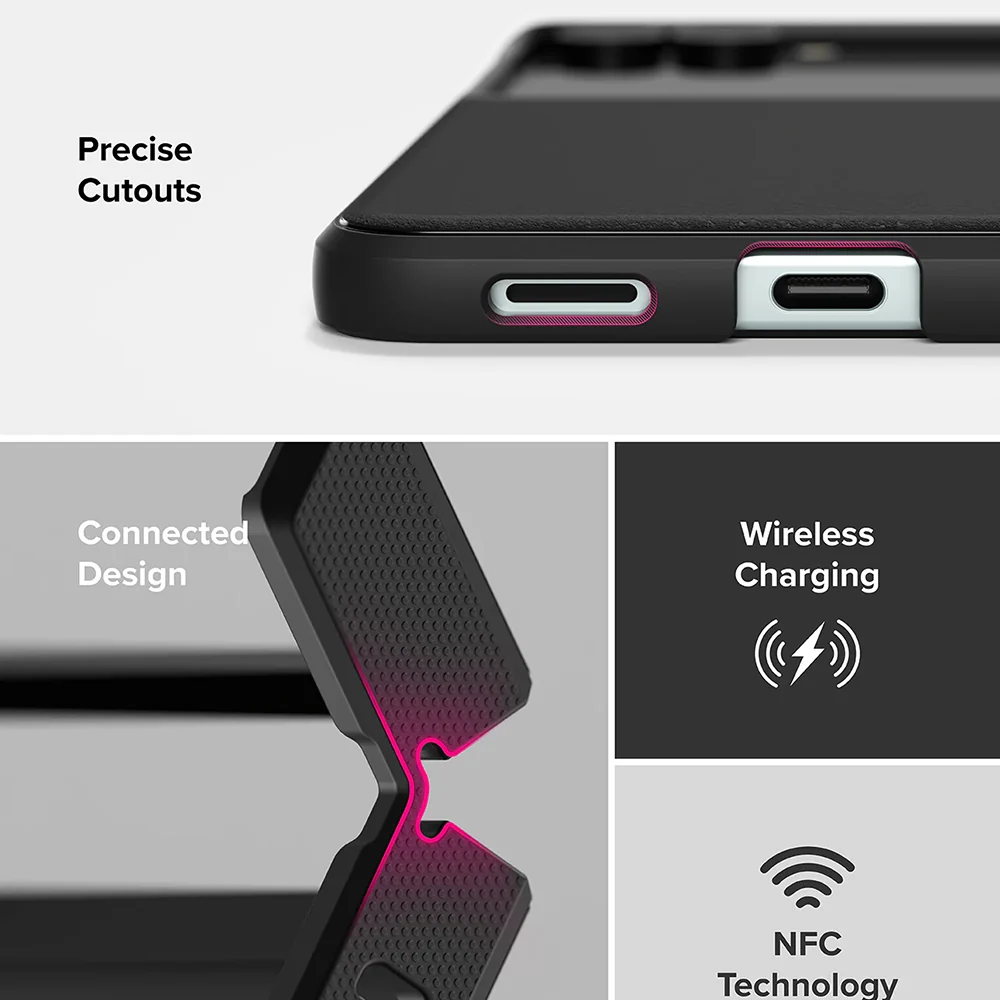 Ringke - Onyx maska za Samsung Galaxy Z Flip7 - crna