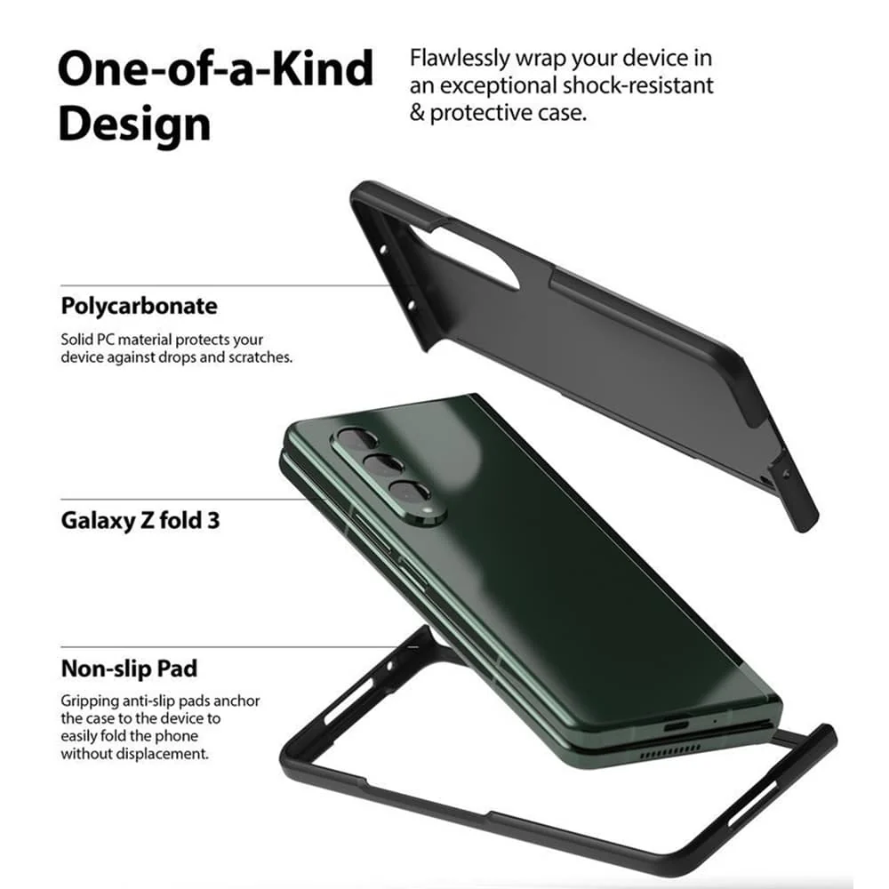 Ringke - SLIM - Samsung Galaxy Z Fold 3 - crna