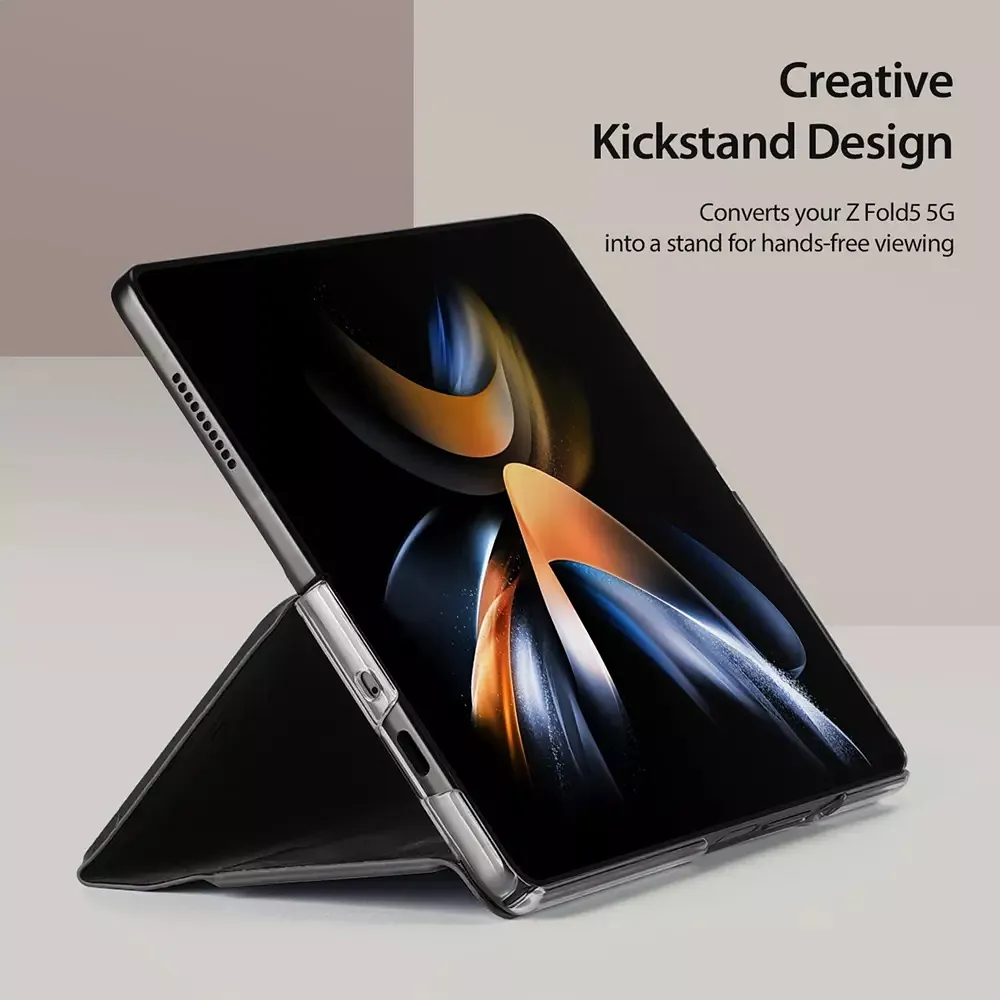 DUX DUCIS Bril - kožna maska za Samsung Galaxy Z Fold5 5G crna