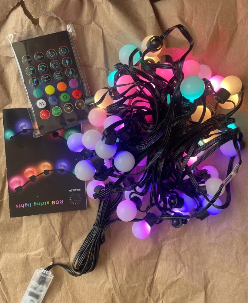 Lampice RGB 10 metara Bluetooth