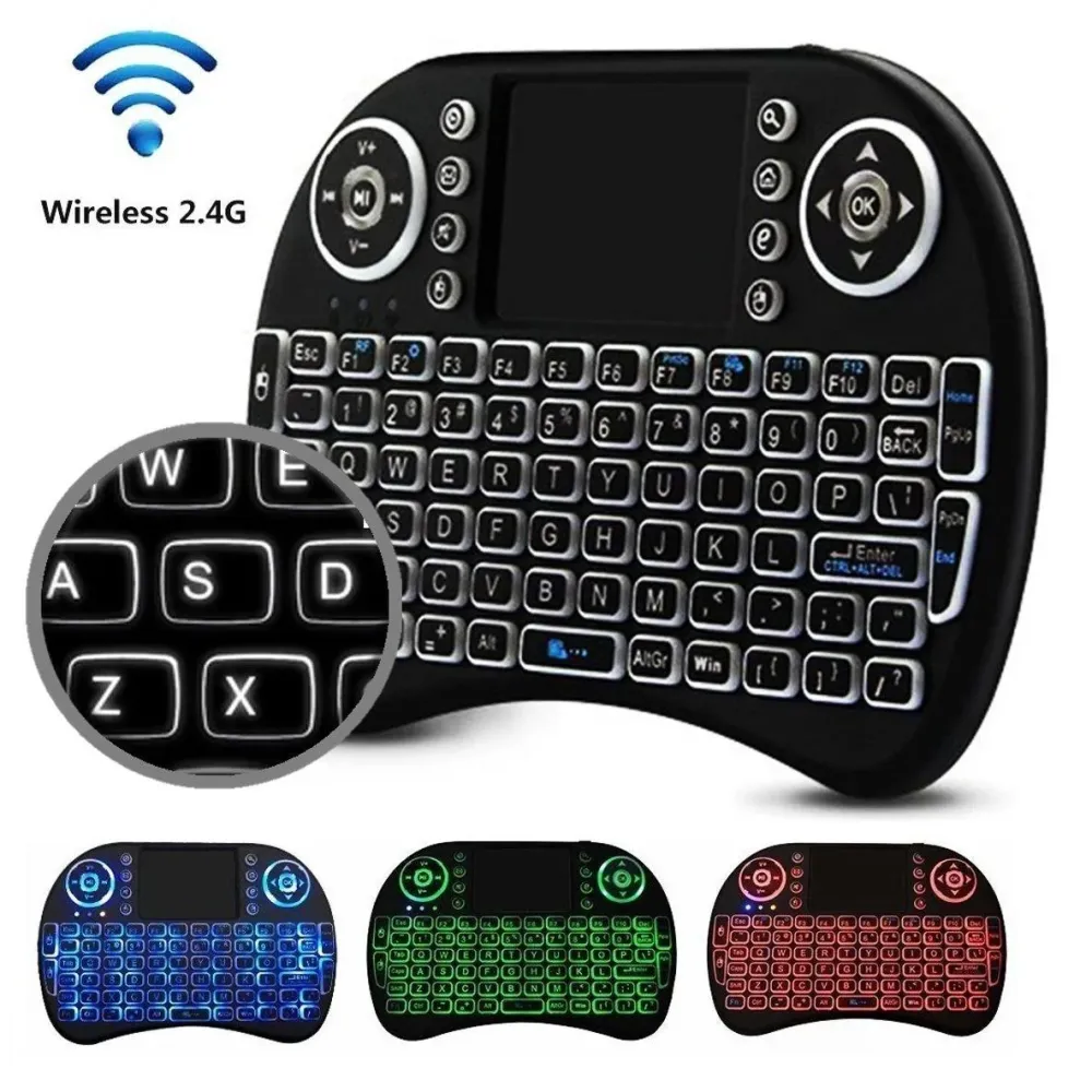 Multifunkcionalna bežična tastatura RGB