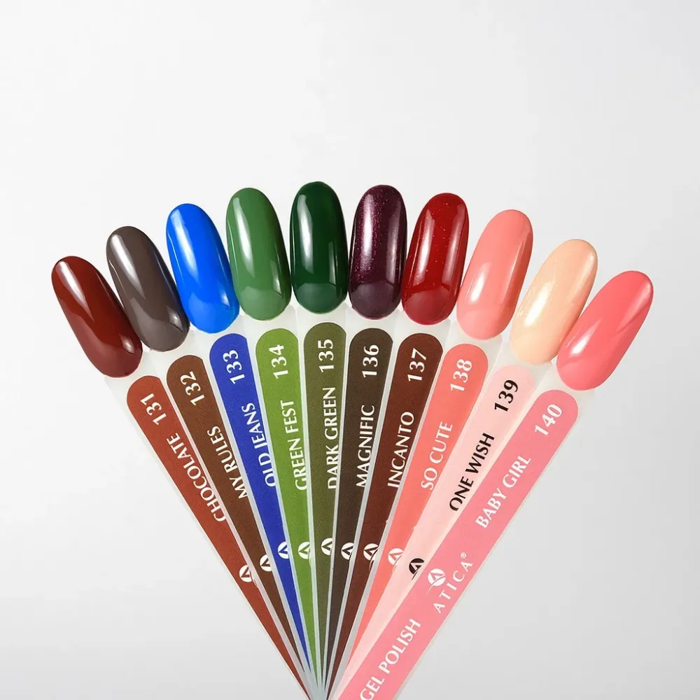 Gel lak za nokte №131 - Chocolate 8ml Atica