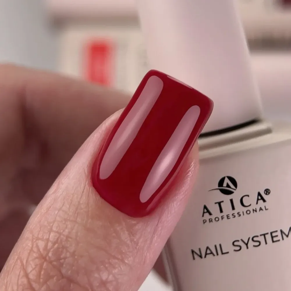 Gel lak za nokte №17 - Red Wine 8ml Atica