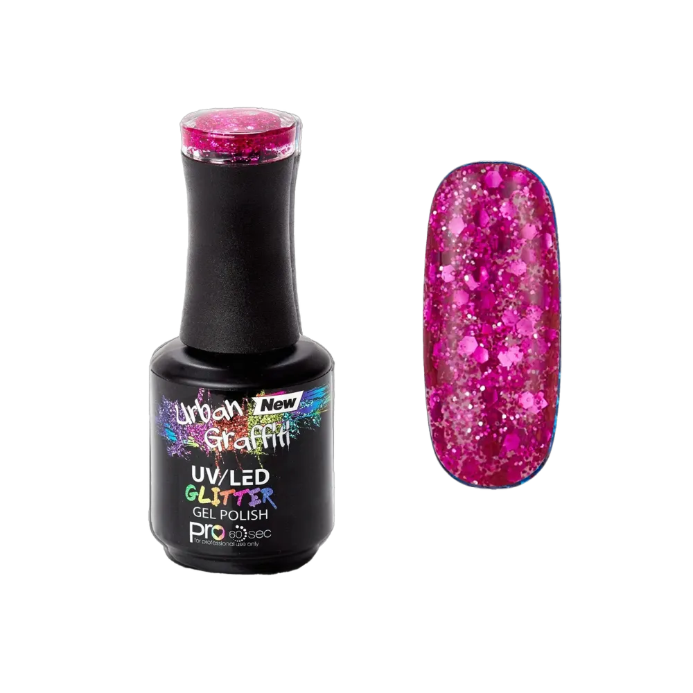 Bermuda Rose - UGGP-XS008 Urban Graffiti Gel Lak za Nokte 15ml