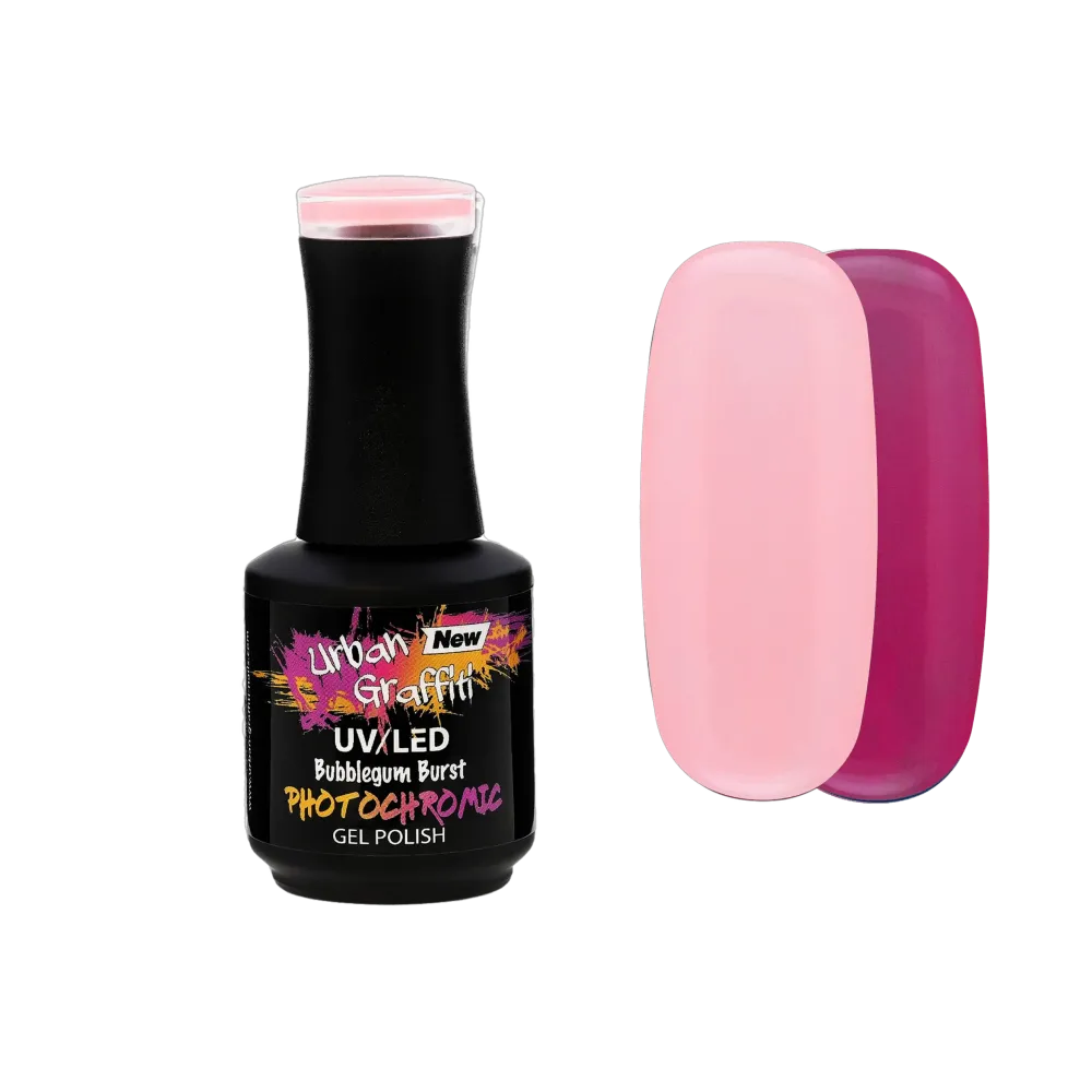 Bubblegum Burst - UGGP-PH008 Urban Graffiti Gel lak za nokte 15ml