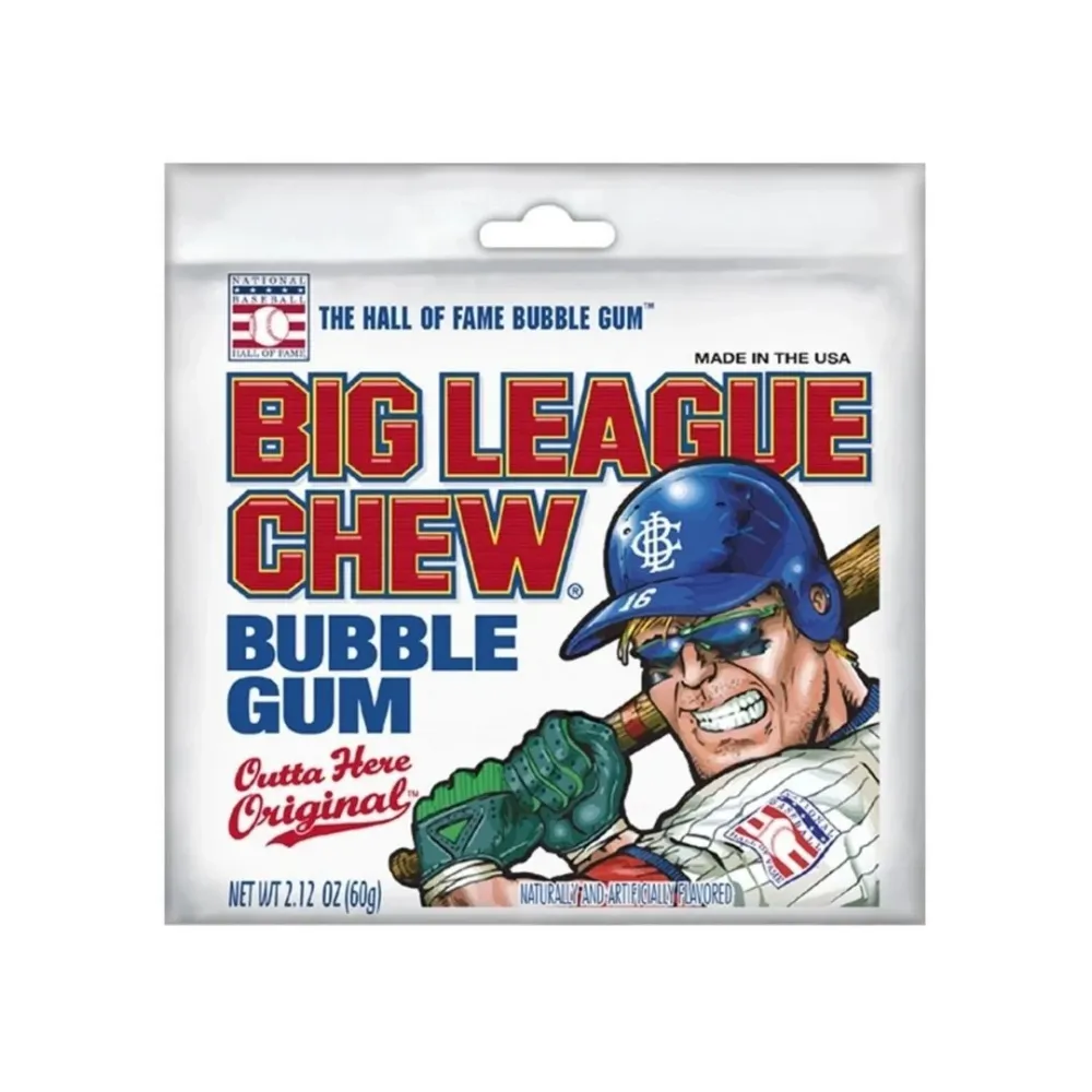 Big League Chew Bubble Outta' Here Original, pakiranje voćnih žvakaćih guma od 60g