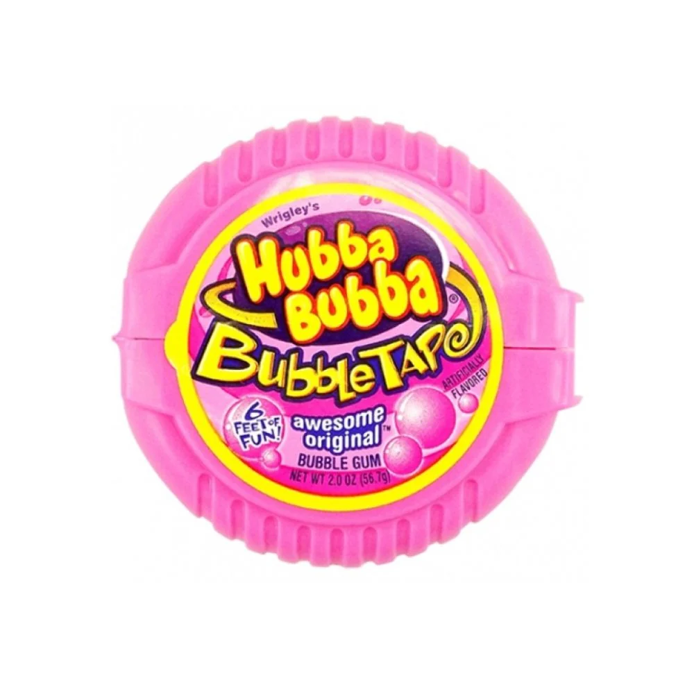 Hubba Bubba Bubble Tape Original Mexican Edition, voćna žvakać guma od 56g