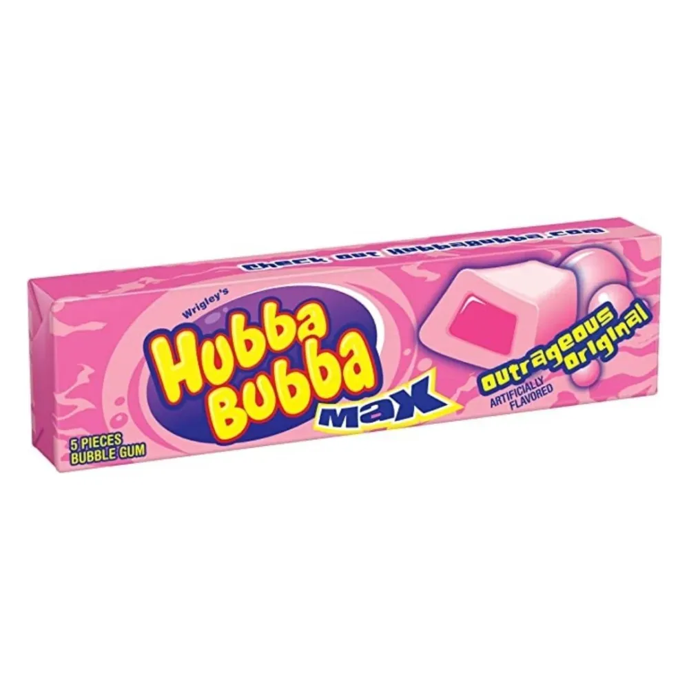 Hubba Bubba Max Original, voćna žvakać guma od 35g