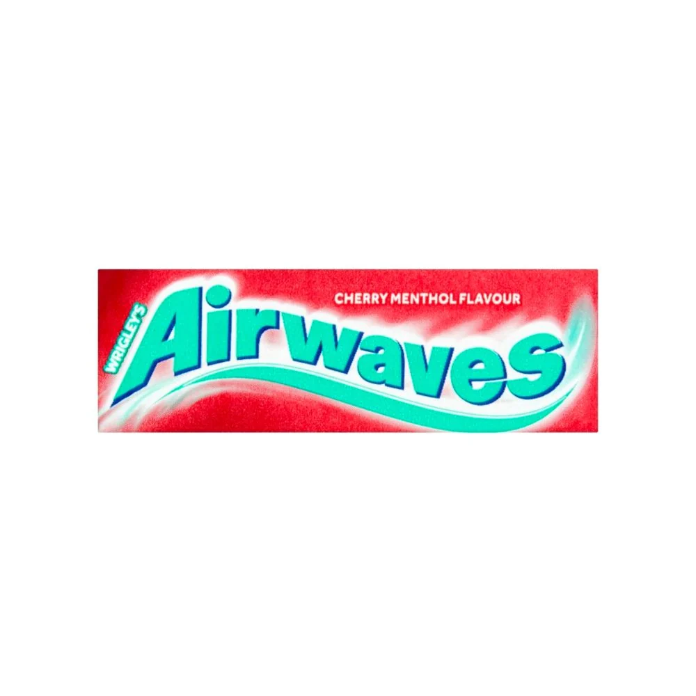 Wrigley's Airwave Cherry Mentol, žvakać guma s okusom mente i trešnje od 14g